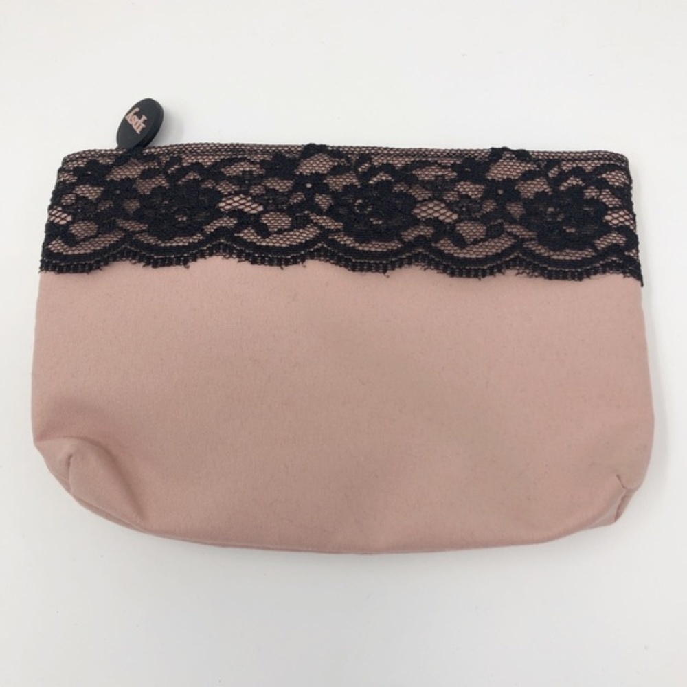 Ipsy Lace Trim Makeup Bag